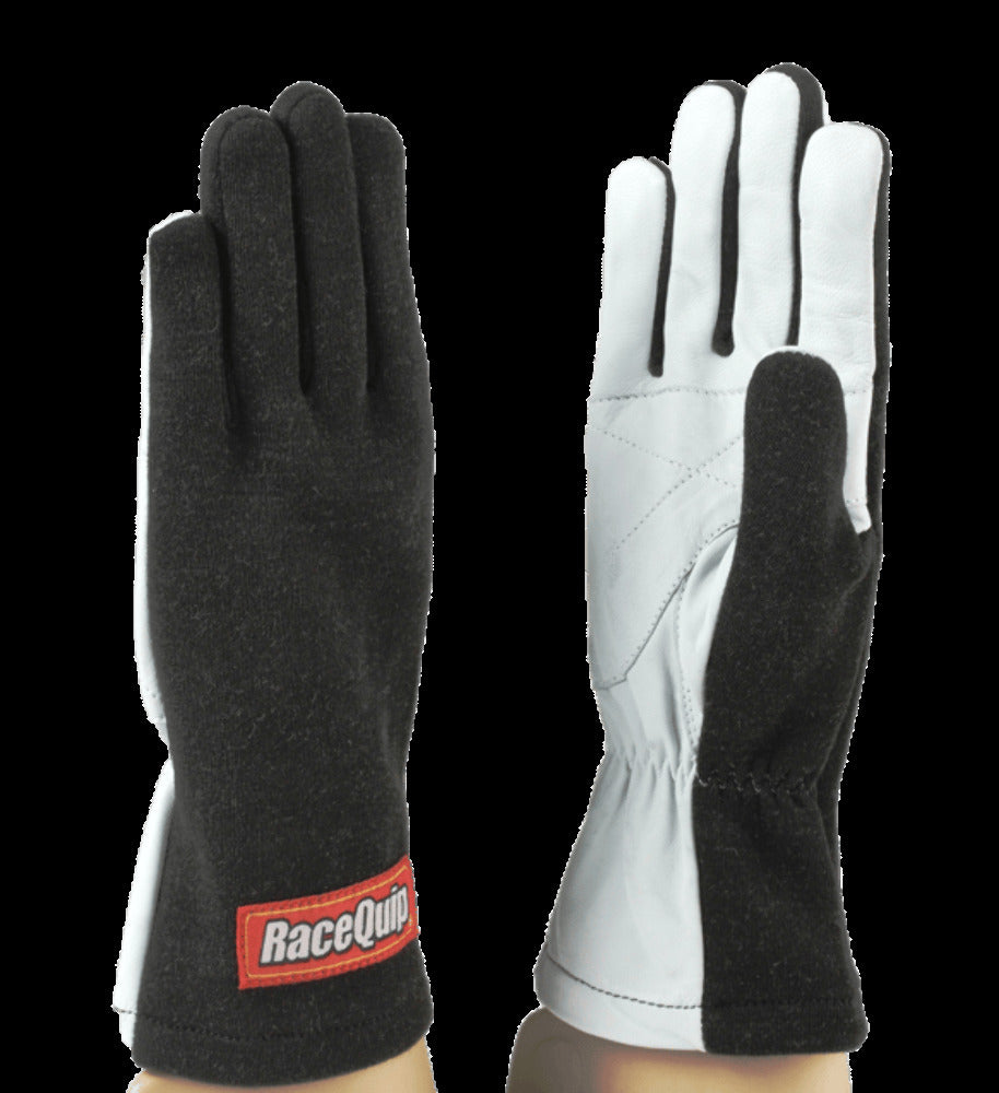 RaceQuip SFI racing gloves black medium 350003RQP