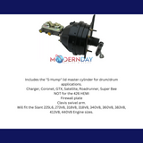 power brake booster and master cylinder kit for 1966-1970 Charger black mopar-1966-1970-b-body-drum-drum-booster-conversion-kit-bck8536-1d MBM