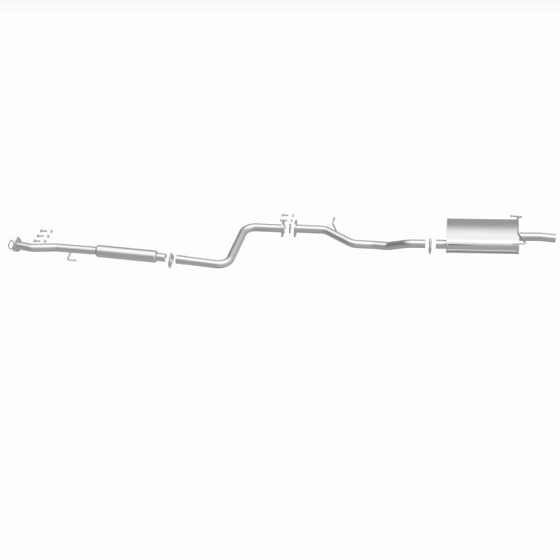 Fits 1997-1999 Acura CL 3.0L Direct-Fit Replacement Exhaust System 106-0603 aluminized steel