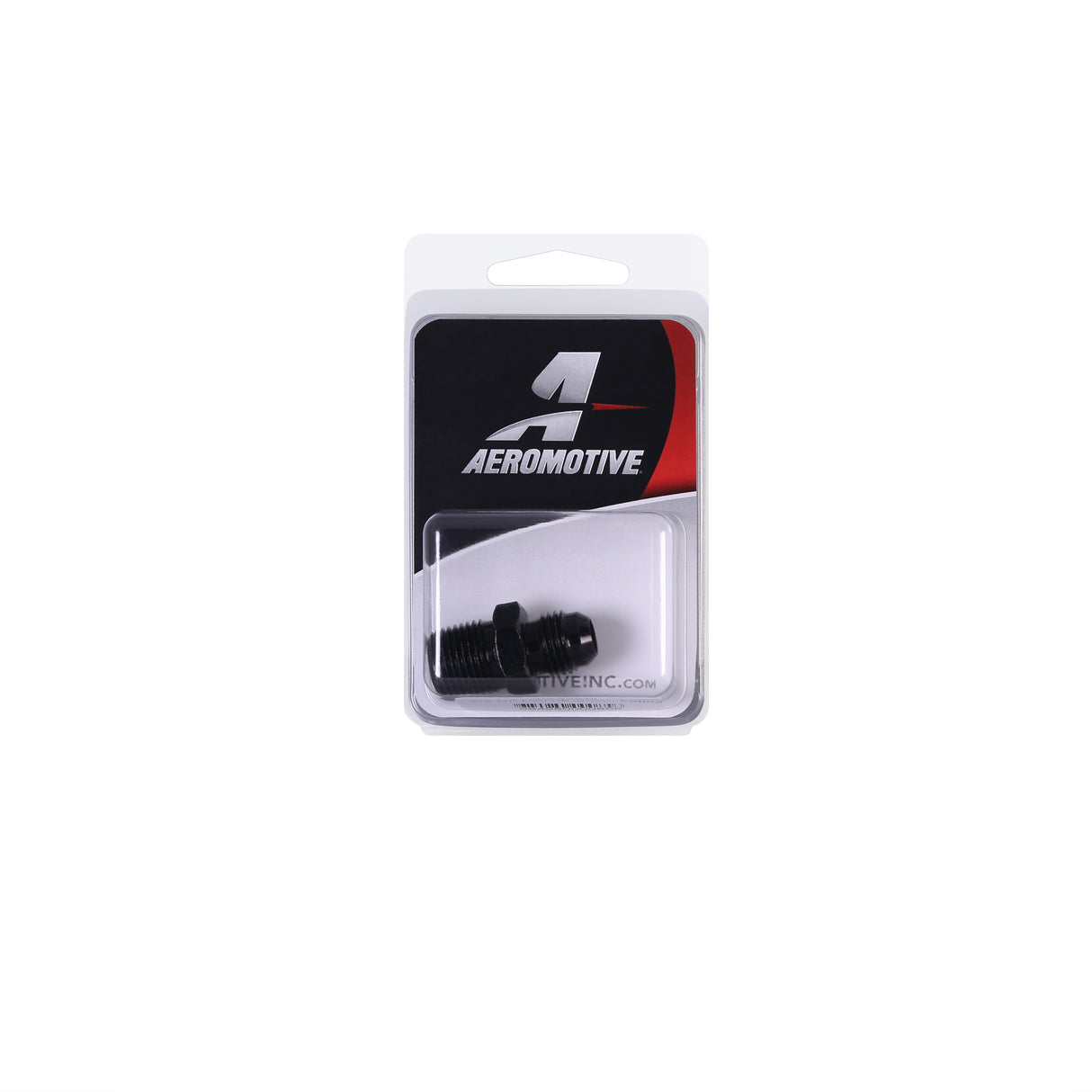 Aeromotive flare adapter fitting 3/8 inch NPT to -6 AN male flare male 15615