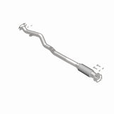 2014-2017 Jeep Cherokee Direct-Fit Front Pipe Kit 107-0277 stainless steel