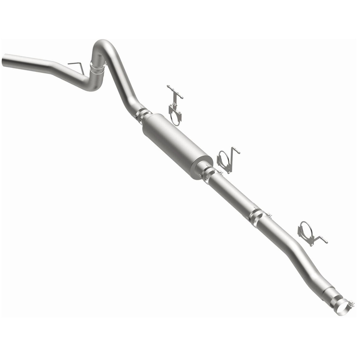 1999-2007 Ford F-250 Super Duty Direct-Fit Replacement Exhaust System 106-0480 aluminized steel