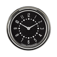 Bel Era III Matching Black 2 5/8" Clock BET92B
