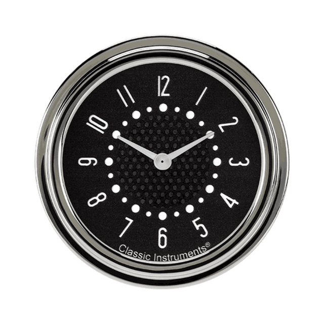 Bel Era III Matching Black 2 5/8" Clock BET92B