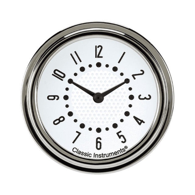 Bel Era III Matching White 2 5/8" Clock BET92W