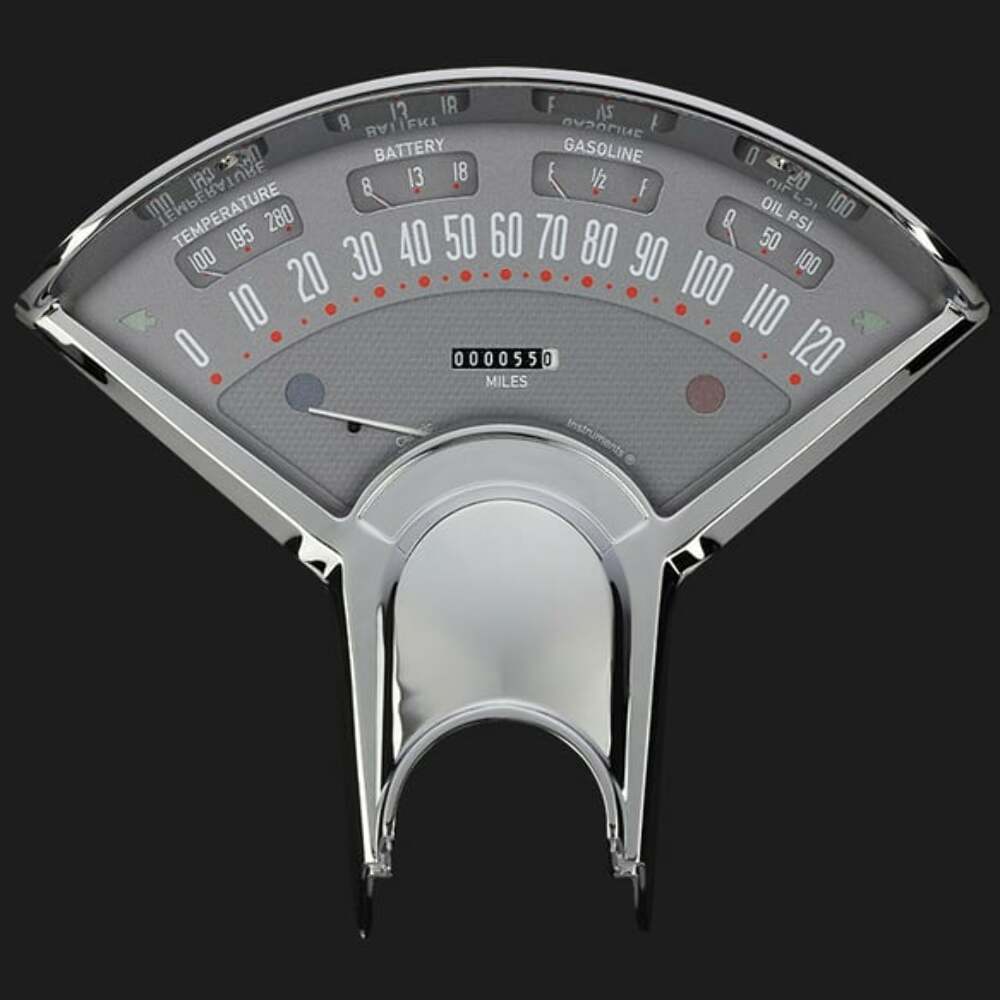 Bel Era III Gray Direct Fit Package BET00G dash gauge cluster