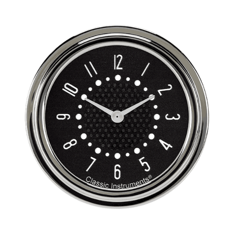 Bel Era III Matching Black 2 5/8" Clock BET92B
