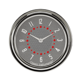 Bel Era III Matching Gray 2 5/8" Clock BET92G