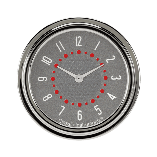 Bel Era III Matching Gray 2 5/8" Clock BET92G