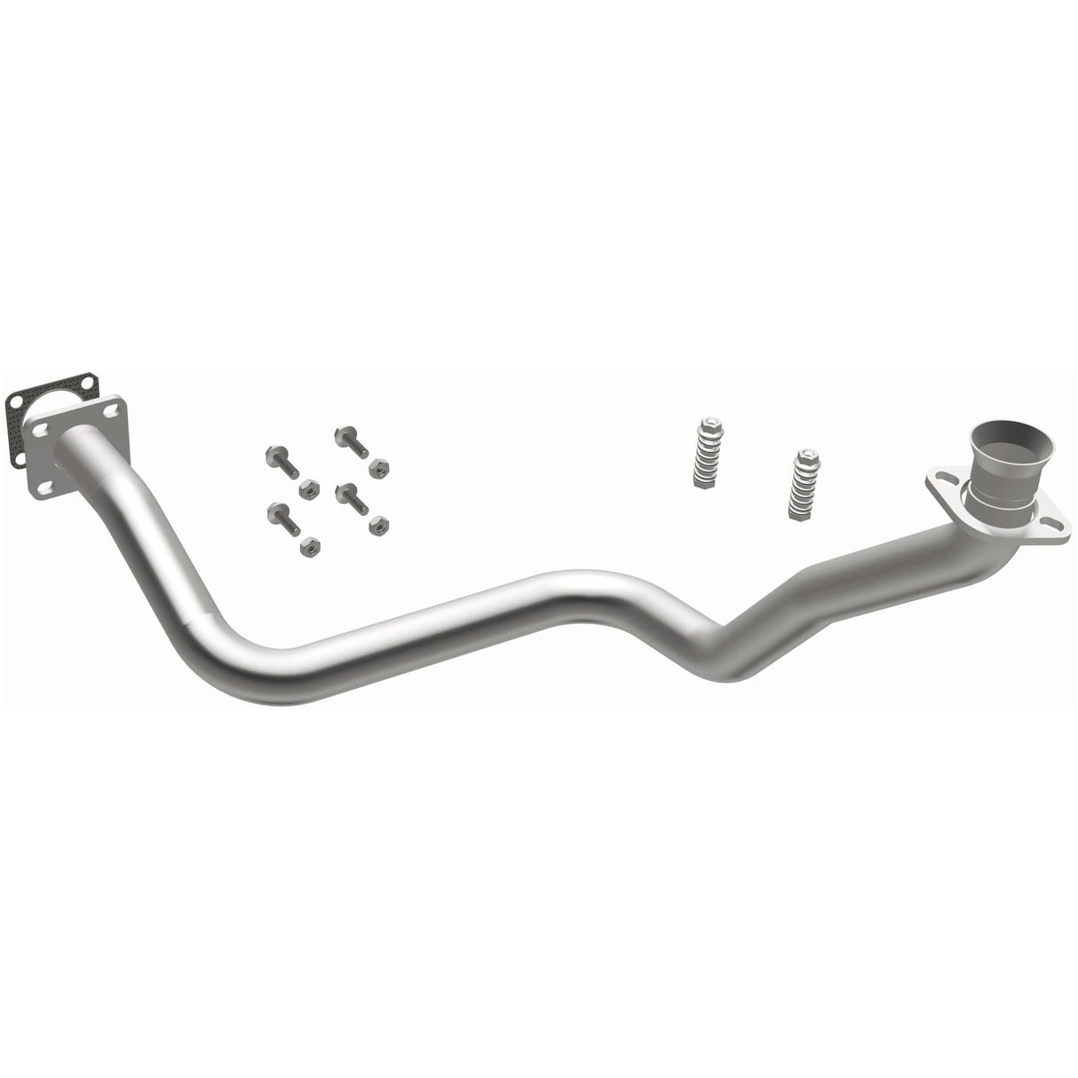 1987-1990 Jeep Wrangler Direct-Fit Front Pipe Kit 107-0017 stainless steel