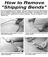 Tank to Pump Fuel Line for 55-57 Chevrolet Bel Air Wagon V8 2BBL 5/16 Stainless BGL5506SS