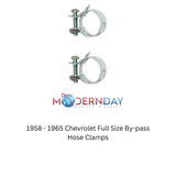 Fits 1958 - 1965 Chevrolet Full Size By-pass Hose Clamps BHH400