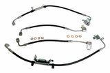 Jeep Steel Black Brake Hose Kit - BHK2