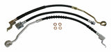 Jeep Steel Black Brake Hose Kit - BHK6