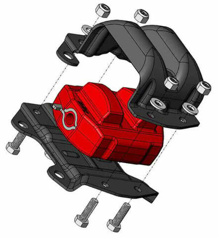 Hooker exhaust component for Jeep BHS514