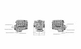 Hooker 1967-2006 Jeep Wrangler Blackheart LT Swap Exhaust Manifold BHS516
