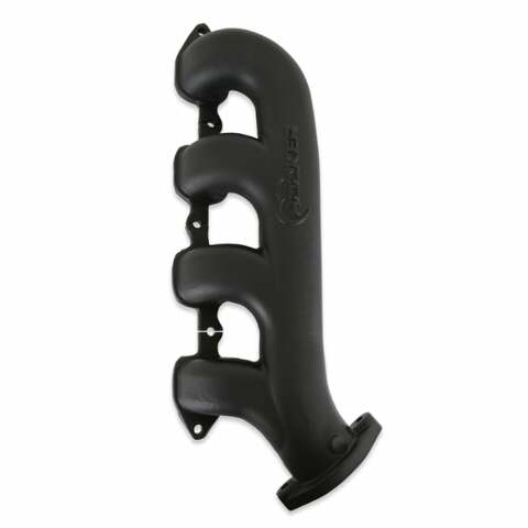 Hooker BlackHeart LT Swap Exhaust Manifolds-Rear Dump SBC Exit-Black BHS5198