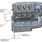 BlackHeart LT Swap Exhaust Manifolds-Rear Dump SBC Exit-Black - BHS5198