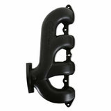 Hooker BlackHeart LT Swap Exhaust Manifolds-Rear Dump SBC Exit-Black BHS5198