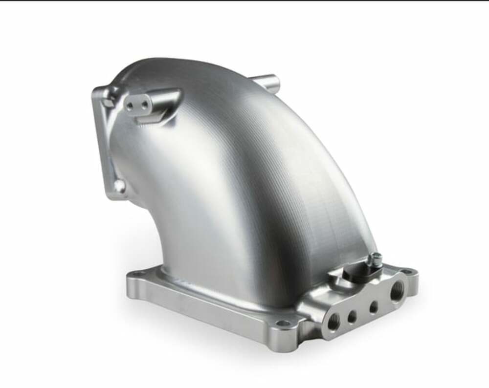 Holley EFI Billet 4500 EFI Throttle Body Intake Elbow-LS - 300-253