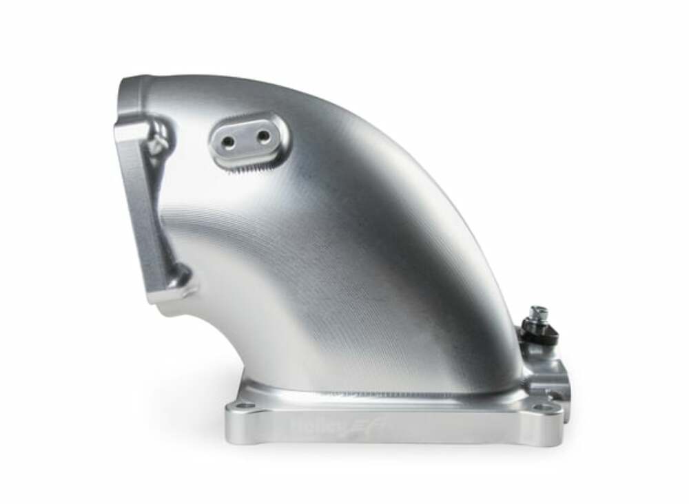 Holley EFI Billet 4500 EFI Throttle Body Intake Elbow-LS - 300-253