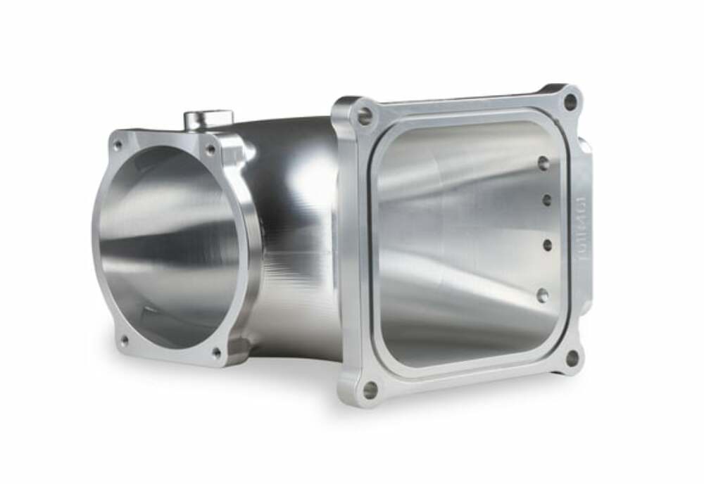Holley EFI Billet 4500 EFI Throttle Body Intake Elbow-LS - 300-253