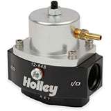 Holley Billet Bypass Fuel Pressure Regulator Kit 15-60 Psi W/Fittings & Gauge-12-848KIT