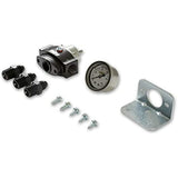Holley Billet Bypass Fuel Pressure Regulator Kit 4.5-9 Psi W/Fittings & Gauge-12-841KIT