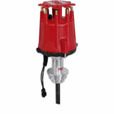 MSD ignition distributor red polished steel zinc 8534