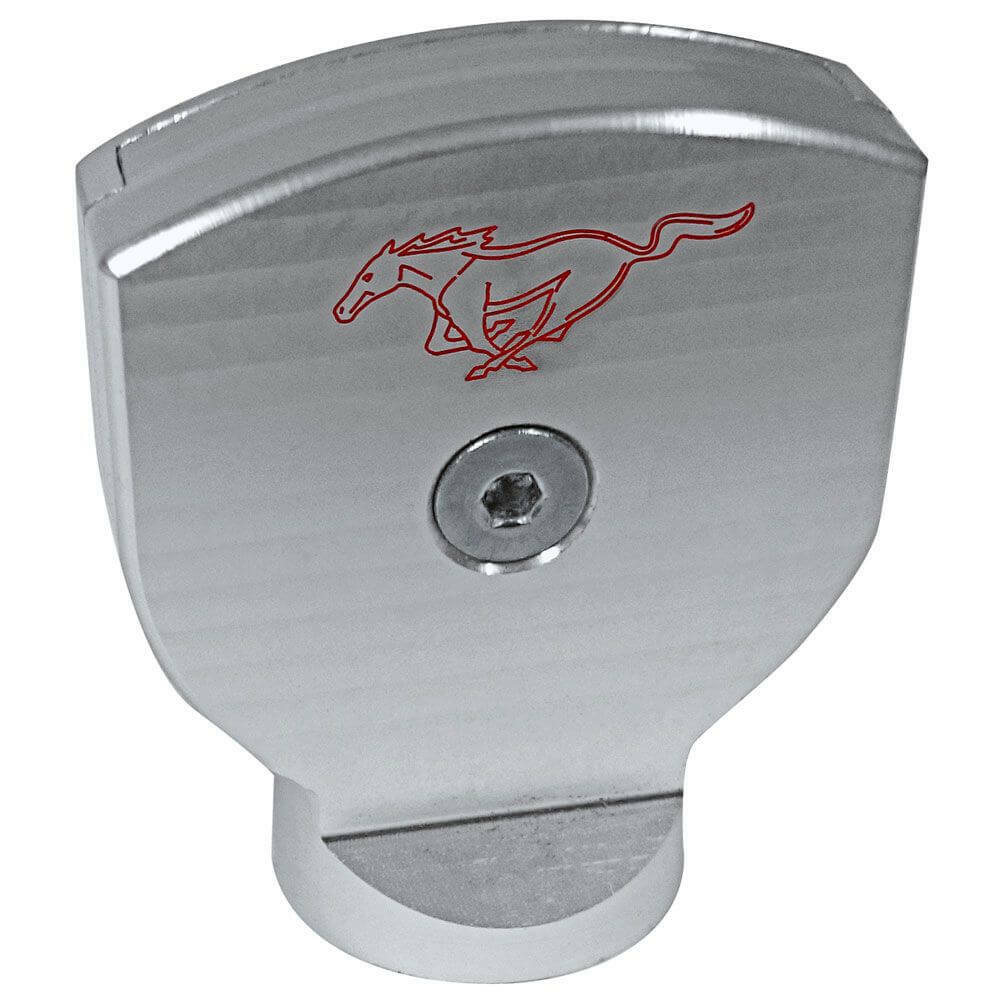 t Billet Dipstick Handle w/PonyLogo fits FordMustang 2015-2017 Drake -FR3Z-6750-BL Drake Muscle Cars