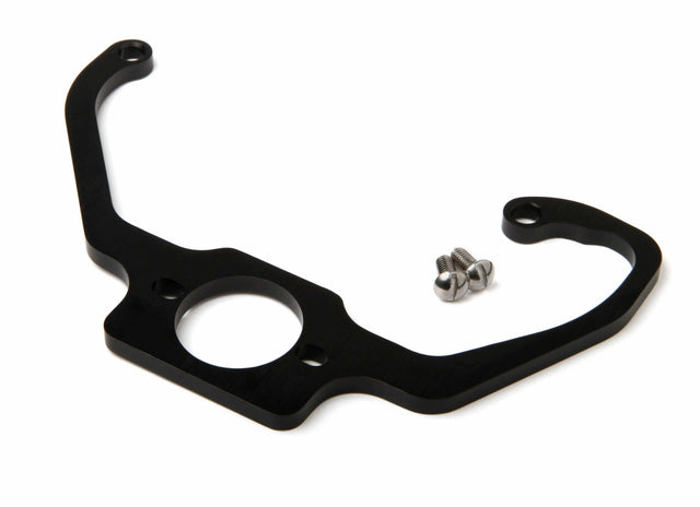 Holley Billet Regulator Bracket - 20-120 black aluminum