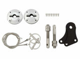 t Billet/SS Hood Pin Set fits Ford Mustang 05-09 Drake Muscle Cars -5R3Z-6316892-K Drake Muscle Cars