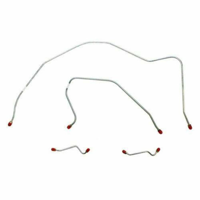 Front Brake Line Kit for 1956-1957 Chevy Bel Air stainless steel