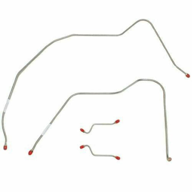 Front Brake Line Kit for 1956-1957 Chevy Bel Air stainless steel