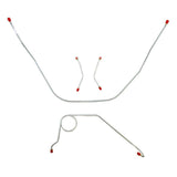Front Brake Line Kit for 1958-1964 Chevy Bel Air disc brakes stainless steel