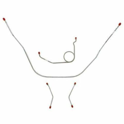 Fine Lines BKT5901OM - Front Brake Line Kit Standard Brakes for 59-61 Chevrolet Bel Air