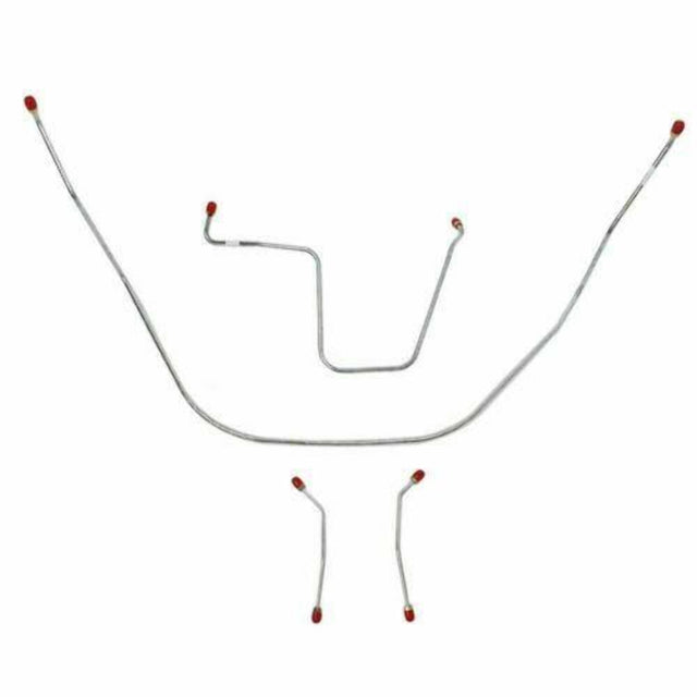 Front Brake Line Kit for 1962-1964 Chevy Bel Air stainless steel