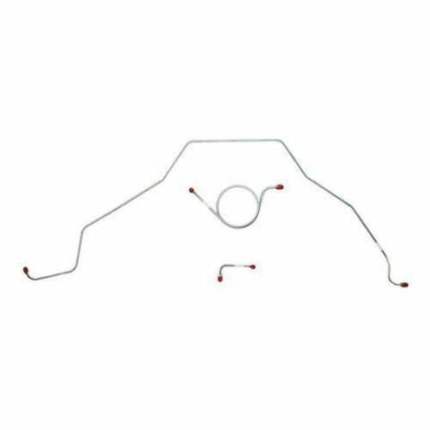 1966 Chevrolet Bel Air Front Brake Line Kit Power Brakes - BKT6602SS