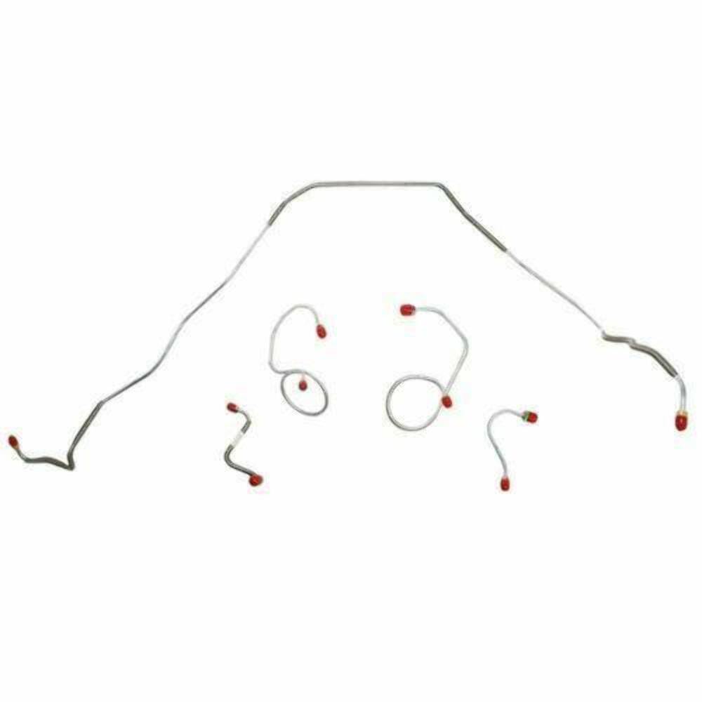 Front Brake Line Kit for 1967-1968 Chevy Bel Air disc brakes stainless steel