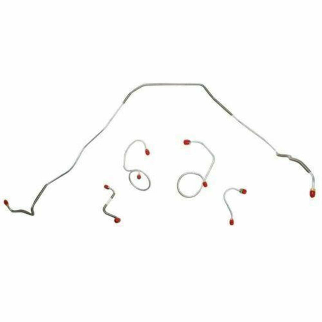 Front Brake Line Kit for 1967-1968 Chevy Bel Air disc brakes stainless steel