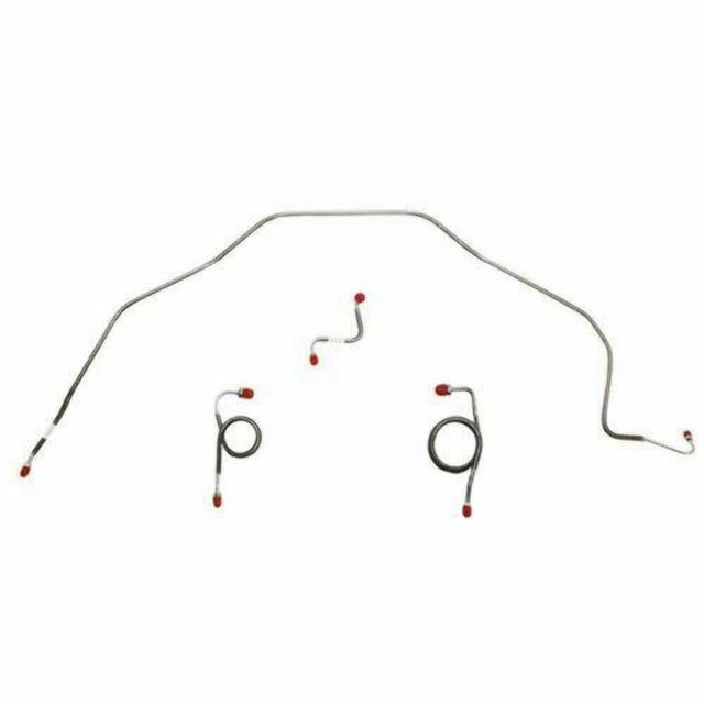 Front Brake Line Kit for 1969 Chevy Bel Air drum brakes stainless steel
