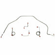 Front Brake Line Kit for 1969 Chevy Bel Air disc brakes stainless steel