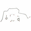 Front Brake Line Kit for 1969 Chevy Bel Air disc brakes stainless steel