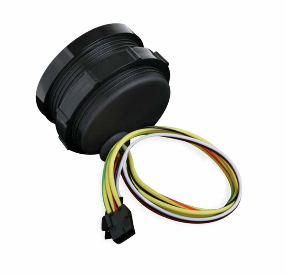 t Black 2-1/16" Fuel Pressure 0-100psi-Holley logo 26-608 Holley