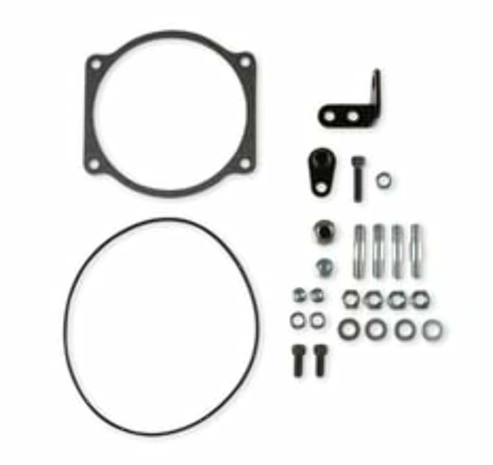 Holley EFI Black Cast Aluminum 4500 EFI Throttle Body Intake Elbow-Ls 300-248BK black aluminum