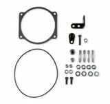 Holley EFI Black Cast Aluminum 4500 EFI Throttle Body Intake Elbow-Ls 300-248BK black aluminum
