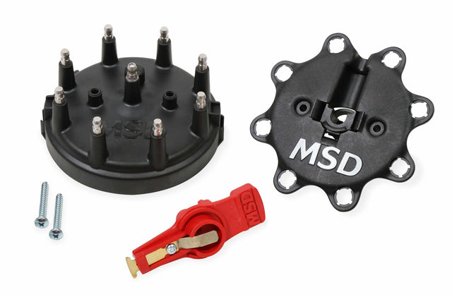 MSD ignition distributor black red 84823