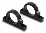 Hooker performance muffler black polished aluminum stainless steel filters-162-573