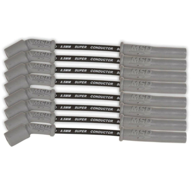MSD spark plug wire set for 2015-2016 Chevy Silverado black ls CORVETTE-14-ON-TRUCK-15-ON-33823