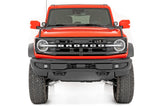 Black Series Round LED Light Pair; 3.5 Inch; Amber DRL 70900